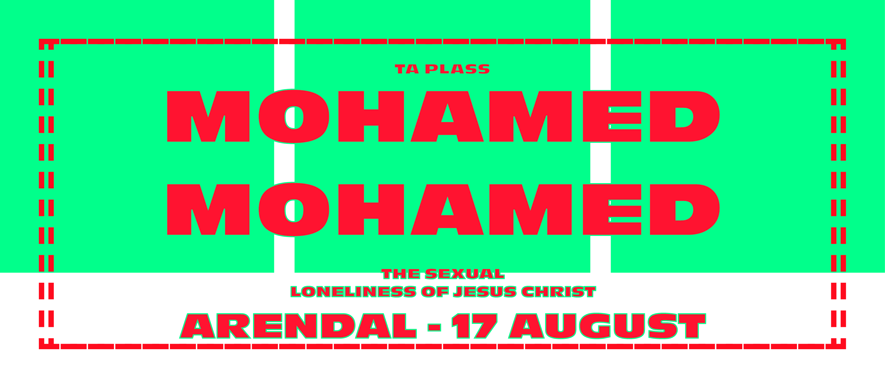 Mohamed Mohamed: «The Sexual Loneliness of Jesus Christ» – Norwegian press release
