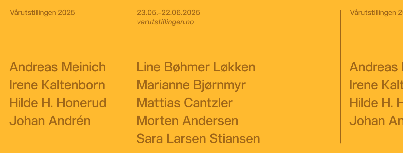 SPRING EXHIBITION 2025